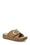 407046 .Z5Fx Mink Women's Wedge Heel Slippers - 2
