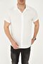 Plain Patterned Viscose Shirt-02 - 7
