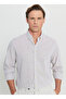 Altınyıldız Classics Comfort Fit Buttoned Collar Beige Men's Shirt Ace 020252163 _Beige - 4
