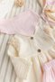 Muslin 100% Cotton Set of 8 Baby Girl Hospital Release Baby Set Newborn Set - 4