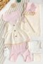 Muslin 100% Cotton Set of 8 Baby Girl Hospital Release Baby Set Newborn Set