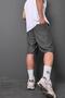 Men's Smoked Corded Regular Fit Shorts - 3