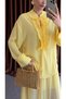 Frilly Yellow Blouse - 3