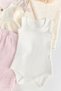 Muslin 100% Cotton Set of 8 Baby Girl Hospital Release Baby Set Newborn Set - 3