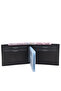 Black floater leather credit card holder 075a41 - 3
