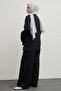 Linen Kimono Double Black Set - 4