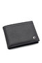 Black floater leather credit card holder 075a41 - 2