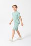 Boy's Top and Bottom Suit Knitwear Summer Crew Neck - Shorts - 100% Cotton