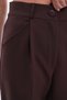 Women's New Season Pleated Fabric High Waist Palazzo Pants - 3