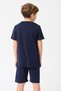 Boy's Top and Bottom Suit Knitwear Summer Crew Neck - Shorts - 100% Cotton - 7