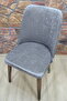 Anthracite Large Oval Chair Cover - 5