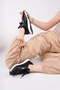 Black Women's Mesh Sneaker Casual Shoes - 3