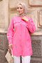 Pink Collar Detailed Tunic - 4