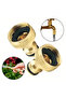 Fountain Coupling for Copper Faucet Adapter and Hose Head (1/2)