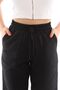 Unisex Black Loose Fit Casual Comfortable Shorts Capri - 5