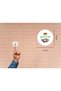 Arabic Hajj Gift Tag Round Sticker Hajj Umrah Matte Sticker Gift 4 cm (45 Pieces) - 2