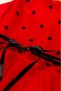 Linda Long Sleeve Girls' Princess Fluffy Tutu Dress Polka Dot Stretchy Lycra Red Tulle Christmas - 8