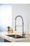 Faucet Kitchen Faucet Chrome Color Removable 2 Functions and Lime Filter Spiral Head - 4