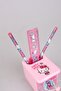 Dekomus with New Season License Hello Kitty Desk Pen Holder, Ruler, Pencil, Eraser and Sharpener Se - 5