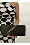Beegi̇ Women's Stone Black Evening Dress Clutch Night Chain Wedding Bag - 3