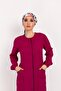 Lina Model Cherry Soft Lycra Hijab Nurse Doctor Jersey Set Scrubs - 3