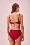 Bianca V Neck Beaded Bandeu Bikini Top - 4