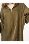 Stitched Detailed Lyocell Wear Khaki - 8