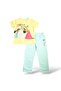 MIX PRINCESS GIRL SHORTSLEEVE PAJAMA SETS