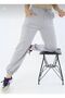 Women's Gray Tracksuit with Elastic Legs