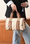 Organized Internal Structure Women's Hand and Shoulder Bag - 5