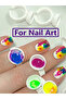 GlueRing-S 100pcs Glue Rings For Eyelash Extension Nail Art Glue Holders Eyelash Pallet Cups For Tat - 7