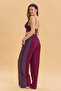 Elastic Waist Belt Detailed Summer Trousers - 7