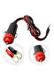 12V Car Power Supply Inverter Wire Convenient Male Plug Car Cigarette Lighter Plug Cable Socket 5... - 2