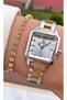 Brand Silver Color 2 Year Warranty Small Case Women's Wristwatch - Bracelet
