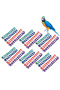 24pcs Finger Traps Birds Parrots Chew Toy Chinese Bamboo Traps DIY for Kids Parties Chinese Bamb...