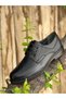 Genuine Leather Men's Orthopedic Dad Shoes Lace-Up Sweet Pointed Men's Casual Shoes - 3
