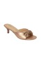 Ribbon Detail Kitten Heel Sandals - 2
