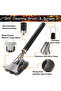 LMETJMA Safe Grill Brush and Scraper with Deluxe Handle 18 inch Grill Cleaner Brush Stainless Ste... - 3