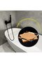 32.3" Clear Acrylic Bathtub Tray - Wall-Mounted Anti-Slip Caddy for Luxury Bath Essentials - 4