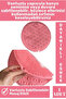 Silicone Bath Brush with Round Suction Cup Foot Massager Pad Back Scrub Body Wash Washcloth - 2