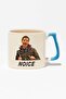 كوب سيراميك حديث مطبوع عليه Noice Jake Peralta Brooklyn Nine بمقبض أزرق