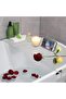 Clear Acrylic Bathtub Caddy Tray - 80x25cm Multi-Surface Organizer for Bathroom & Vanity Storage - 4