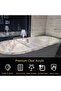 32.3" Clear Acrylic Bathtub Tray - Wall-Mounted Anti-Slip Caddy for Luxury Bath Essentials - 5