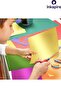 A4 Metallic Mirrored Photocopy Cardboard 10 Color Set 21X30 cm Glossy Surface Shimmer Foil - 3