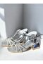 Girl's Leather Orthopedic Stone Heeled Shoes - 6