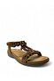 7053 Women's Anatomical Camel Stone Sandals - 2