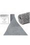 120X1200Cm Gray Curly Mat-Raughs Non-Slip Runner Lidia 14mm