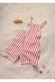 Striped Short Jumpsuit - 5