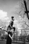 Basketball Single Leg Long 3/4 Sports Tights Left Long - 3