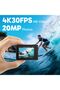 AKASO EK7000 4K30FPS 20MP WiFi Action Camera with Floating Hand Grip - 2